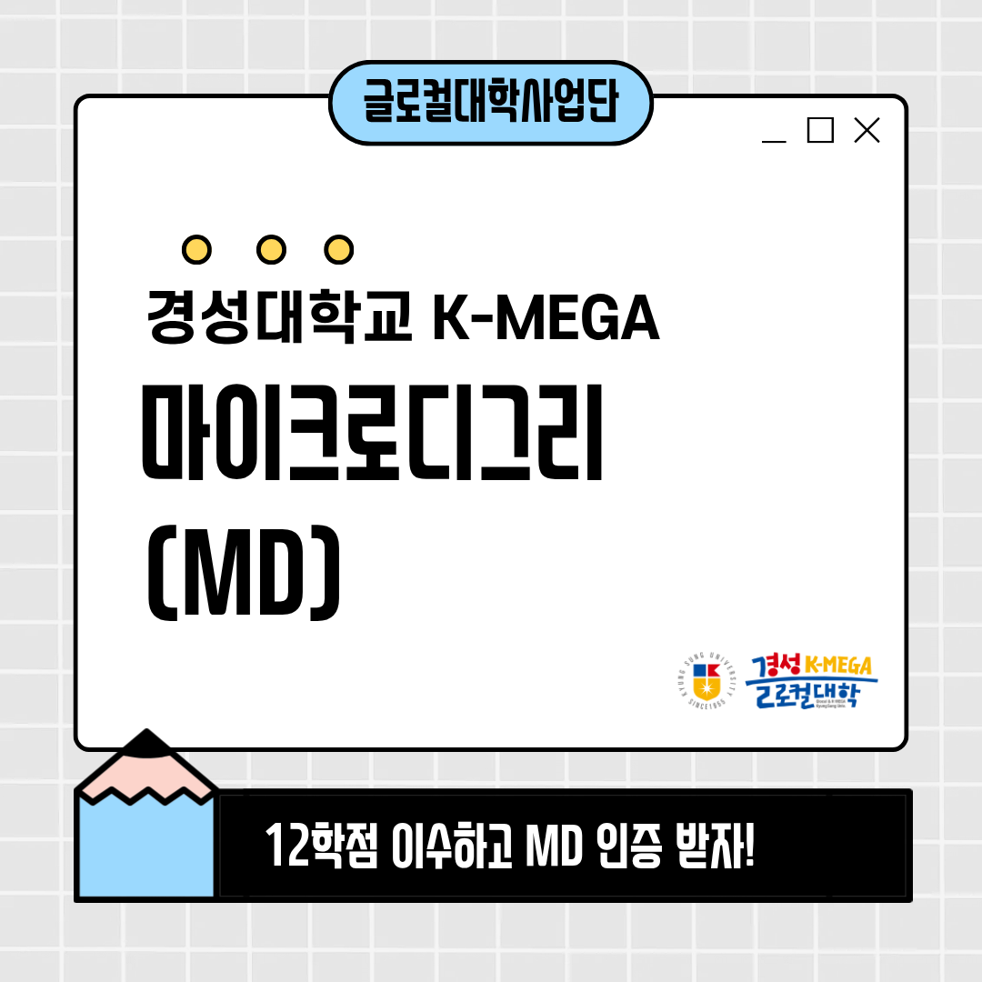 K-MEGA 마이크로디그리(MD) 알아보기!